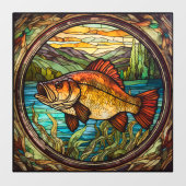 Ik ben liever Gevist faux Glas in lood Raamsticker (Vel)