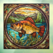 Ik ben liever Gevist faux Glas in lood Raamsticker (Vel 3)