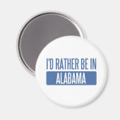 Ik ben liever in Alabama Magneet (Voorkant / Achterkant)