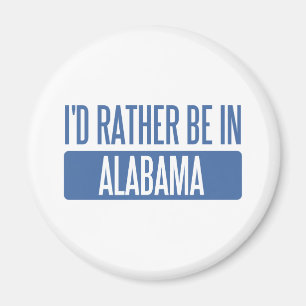 Ik ben liever in Alabama Magneet