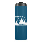 Ik ben liever in Annecy France Mountain Thermosbeker (Voorkant)