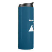 Ik ben liever in Annecy France Mountain Thermosbeker (Gedraaid links)