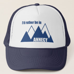 Ik ben liever in Annecy France Mountain Trucker Pet