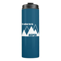 Ik ben liever in Aspen Colorado Mountain