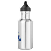 Ik ben liever in Bellingham Washington Mountain Waterfles (Rechts)