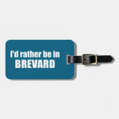Ik ben liever in Brevard, North Carolina Bagagelabel (Voorkant horizontaal)
