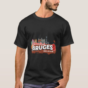 Ik ben liever in Brugge België souvenir T-shirt