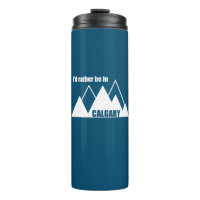 Ik ben liever in Calgary Alberta Mountain