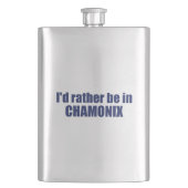Ik ben liever in Chamonix Frankrijk Flacon (Voorkant)