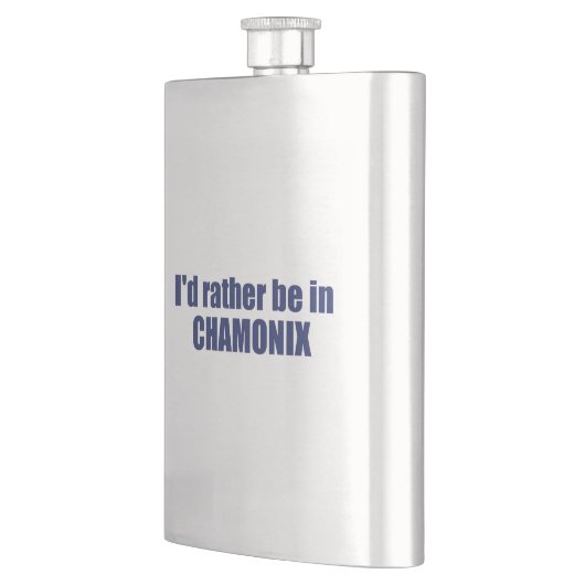 Ik ben liever in Chamonix Frankrijk Flacon (Links)