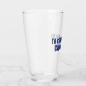 Ik ben liever in Chamonix Frankrijk Glas (Rechts)