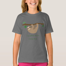 Ik ben liever in Costa Rica, gepersonaliseerd T-shirt