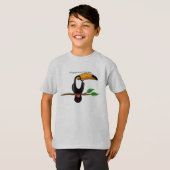Ik ben liever in Costa Rica, toucan T-shirt (Voorkant volledig)