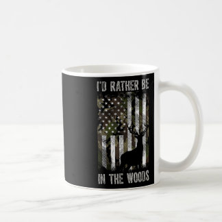 Ik ben liever in de Bossen op zoek naar Camo USA F Koffiemok