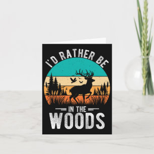 Ik ben liever in het Bos waar herten buiten jagen Kaart