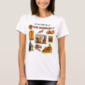 Ik ben liever in het museum t-shirt (Voorkant)