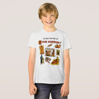Ik ben liever in het museum Tri-Blend shirt