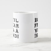 Ik ben liever in IJsland, citaat typografie Grote Koffiekop (Voorkant)