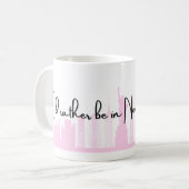 Ik ben liever in New York City Travel Mok (Voorkant links)