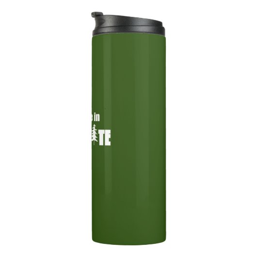 Ik ben liever in Yosemite National Park Thermosbeker (Geroteerd rechts)