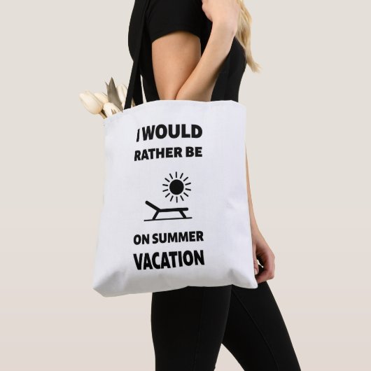 Ik ben liever op zomervakantie tote bag (Dichtbij)