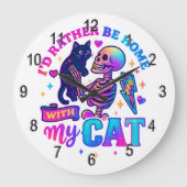 Ik ben liever thuis... grote klok (Voorkant)