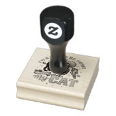 Ik ben liever thuis... rubberstempel (Stempel)