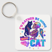 Ik ben liever thuis... sleutelhanger (Voorkant)