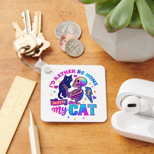 Ik ben liever thuis... sleutelhanger (Bureau)