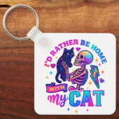 Ik ben liever thuis... sleutelhanger (Voorkant)