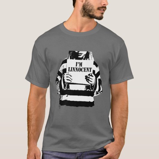IK BEN LINNOCENT T-SHIRT (Voorkant)