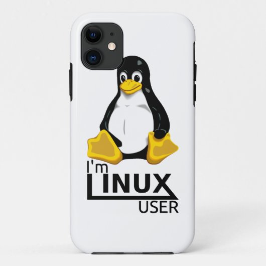 Ik ben Linux-gebruiker Case-Mate iPhone Case (Achterkant)