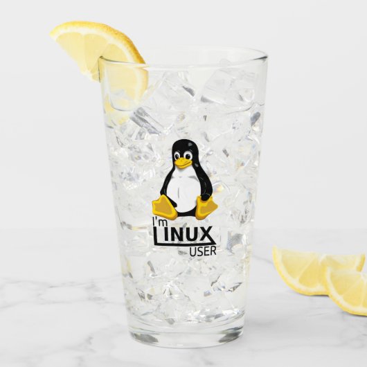 Ik ben Linux-gebruiker Glas (Voorkant ijs)