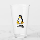Ik ben Linux-gebruiker Glas (Voorkant)
