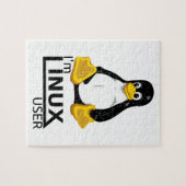 Ik ben Linux-gebruiker Legpuzzel (Horizontaal)