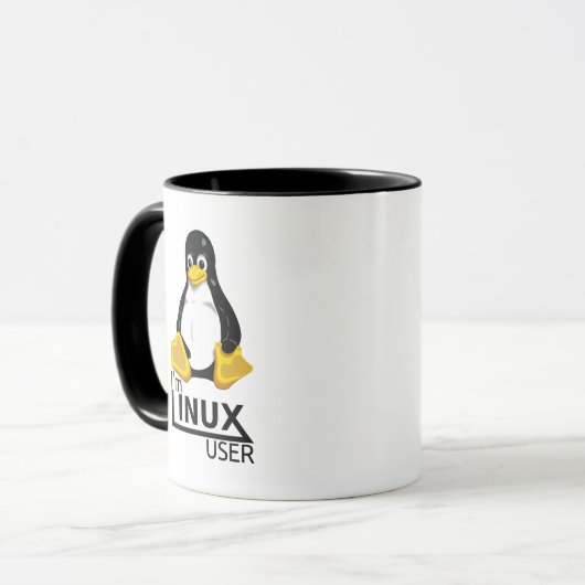Ik ben Linux-gebruiker Mok (Voorkant links)