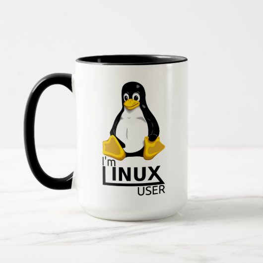 Ik ben Linux-gebruiker Mok (Links)