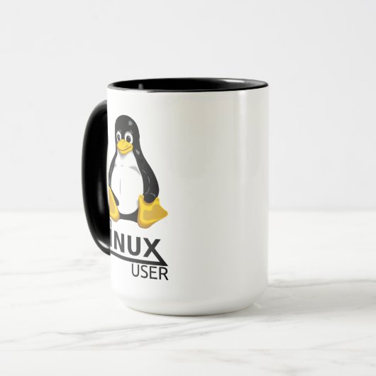 Ik ben Linux-gebruiker Mok (Voorkant links)