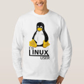 Ik ben Linux-gebruiker T-shirt (Voorkant)