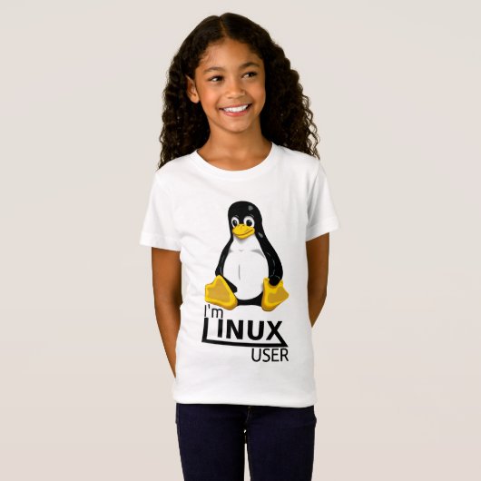 Ik ben Linux-gebruiker T-shirt (Voorkant volledig)
