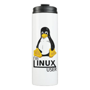 Ik ben Linux-gebruiker Thermosbeker
