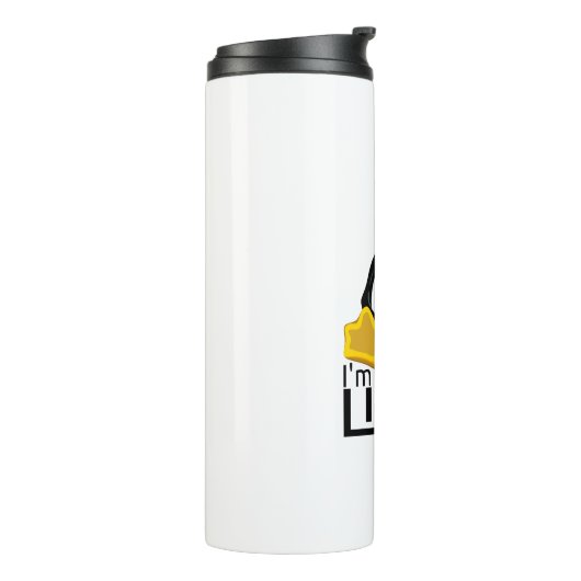 Ik ben Linux-gebruiker Thermosbeker (Gedraaid links)