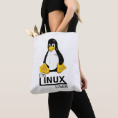 Ik ben Linux-gebruiker Tote Bag (Dichtbij)