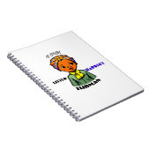 Ik ben Little Harriet Tubman Black History Notitieboek (Rechterzijde)