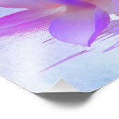 Ik Ben Lotus Violette Vlam Foto Afdruk (Hoek)