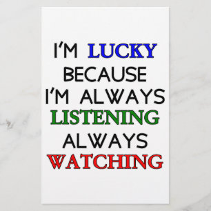 Ik ben Lucky Briefpapier