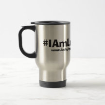 "Ik ben Lucky Dog" Travel Mug