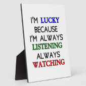 Ik ben Lucky Fotoplaat (Zijkant)