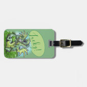 Ik ben Lucky, kleine draak Shamrock Bagagelabel (Voorkant horizontaal)