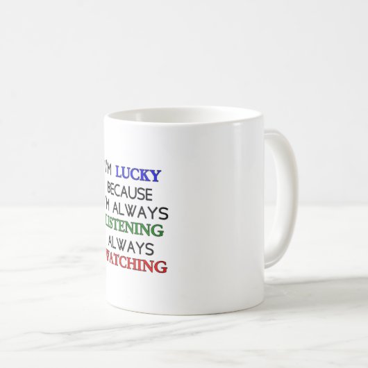 Ik ben Lucky Koffiemok (Voorkant rechts)